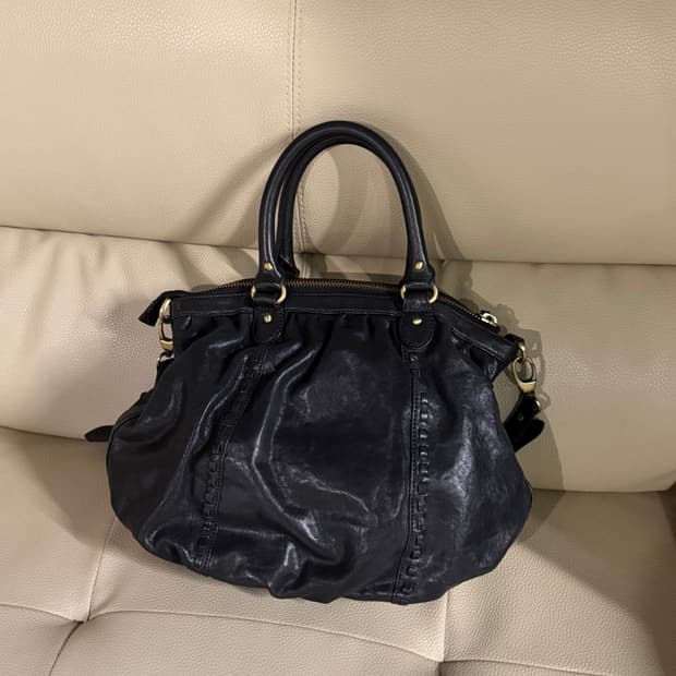 braided stitch point tote & shoulder bag