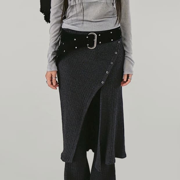 레이어드 스커트