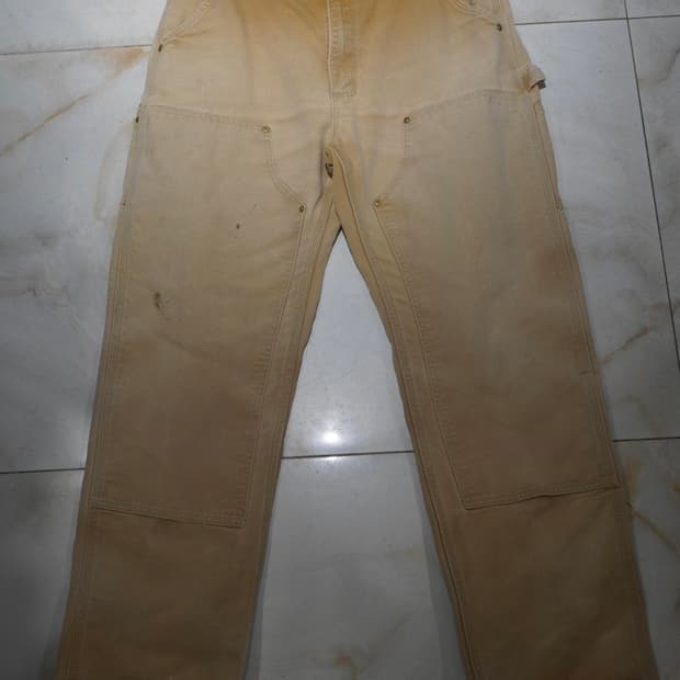 125주년 한정판 칼하트 더블니 워크팬츠