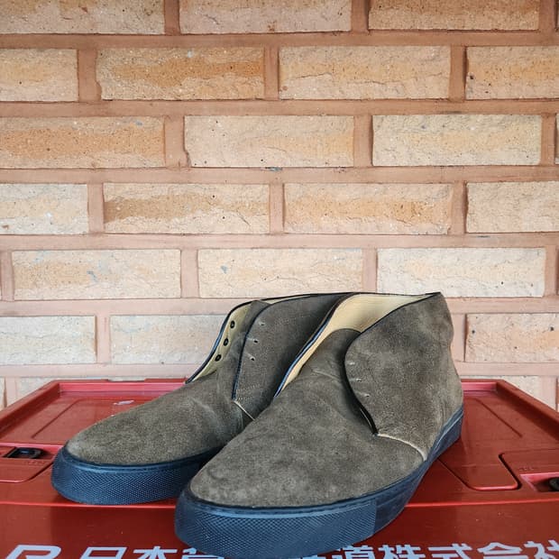 Route one 루트원 슈즈 스티브 맥퀸 처카부츠