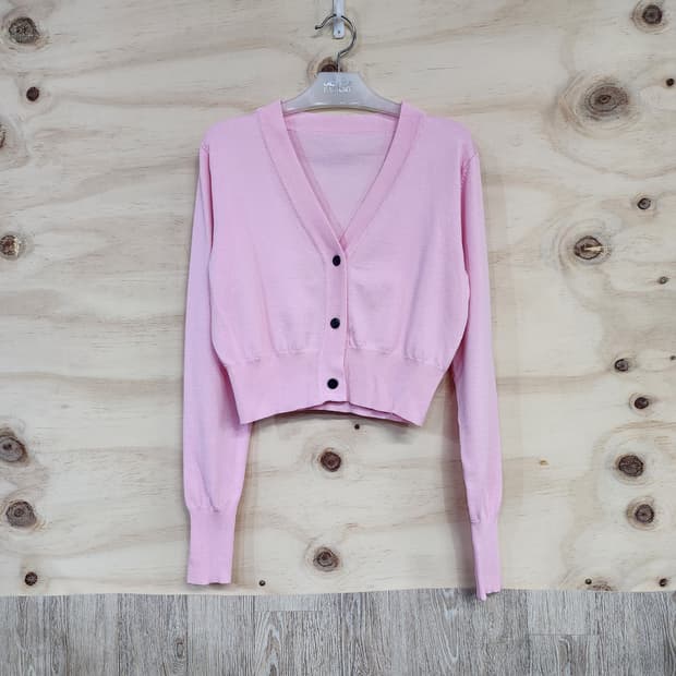 582) 여성 크롭 가디건