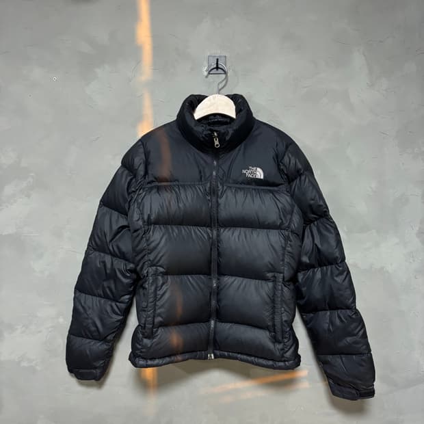 노스페이스 700 눕시 구스다운 패딩 블랙