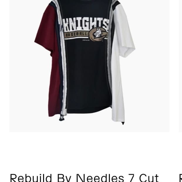 Rebuild by needles 7 cut wide tee