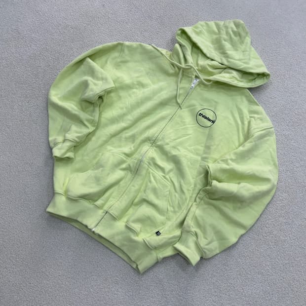 M 디스이즈네버댓 스몰로고 후드 집업 0403E