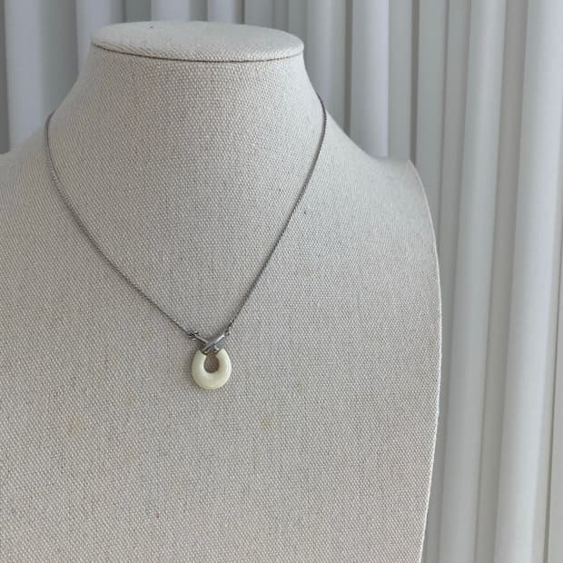 빈티지 아이보리 목걸이