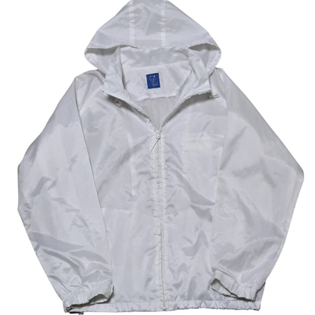 빈티지 화이트 윈드브레이커 