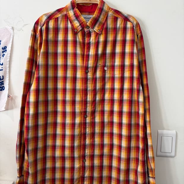 163. 칼하트 체크셔츠