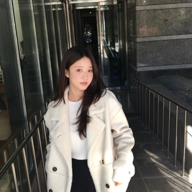 (새상품)비코튼 넬라 시어링 자켓 무스탕