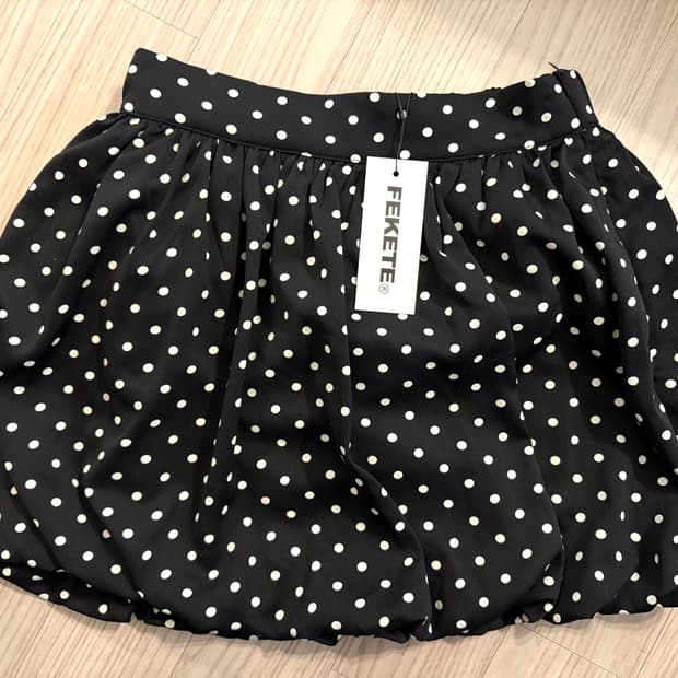 Fekete 일본 브랜드 도트 스커트