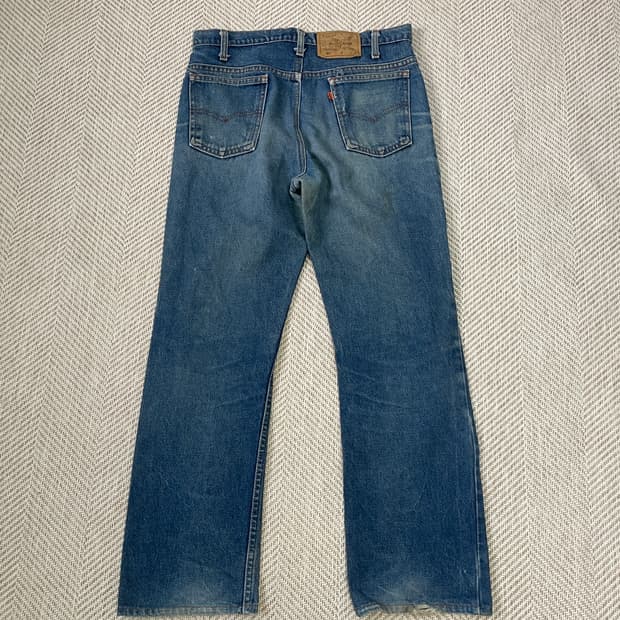 90s usa 탈론지퍼 리바이스517 데님팬츠 