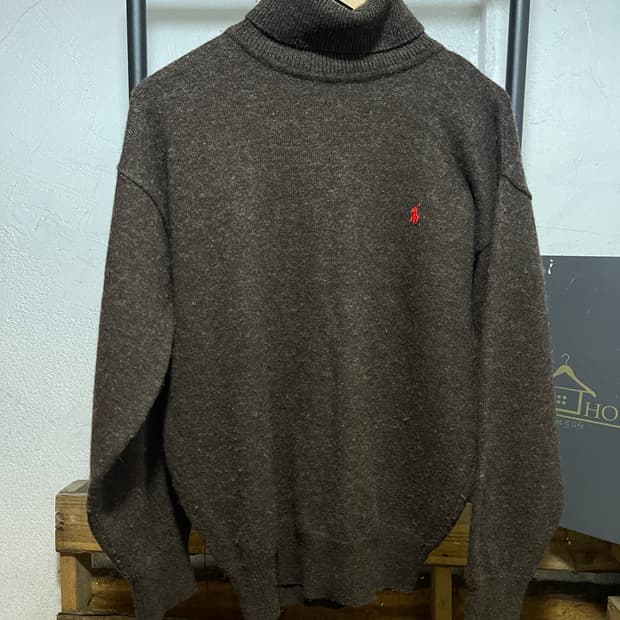 폴로 브라운 니트