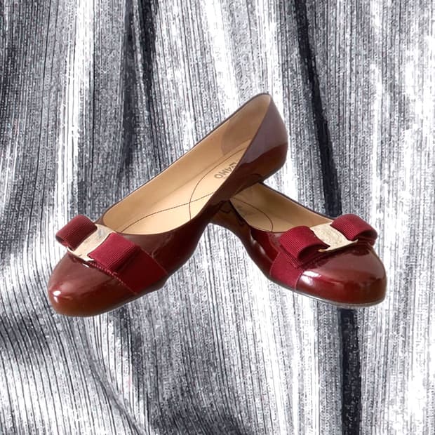 Salvatore Ferragamo Vara Bow Ballet Flat