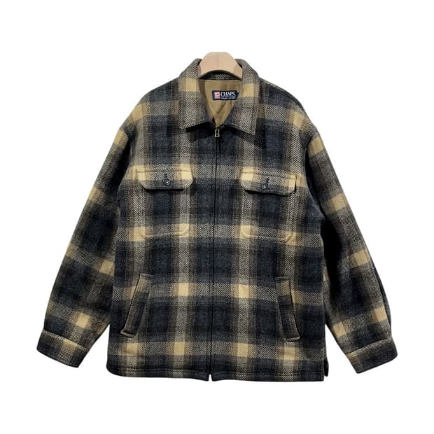 [Chaps Ralph Lauren] 챕스 체크 울 자켓
