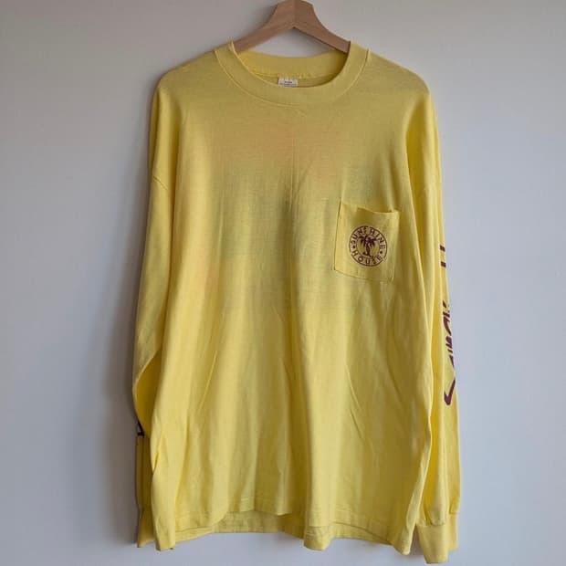 [빈티지] USA 데드스톡 Sun House Surf 롱슬리브 XL