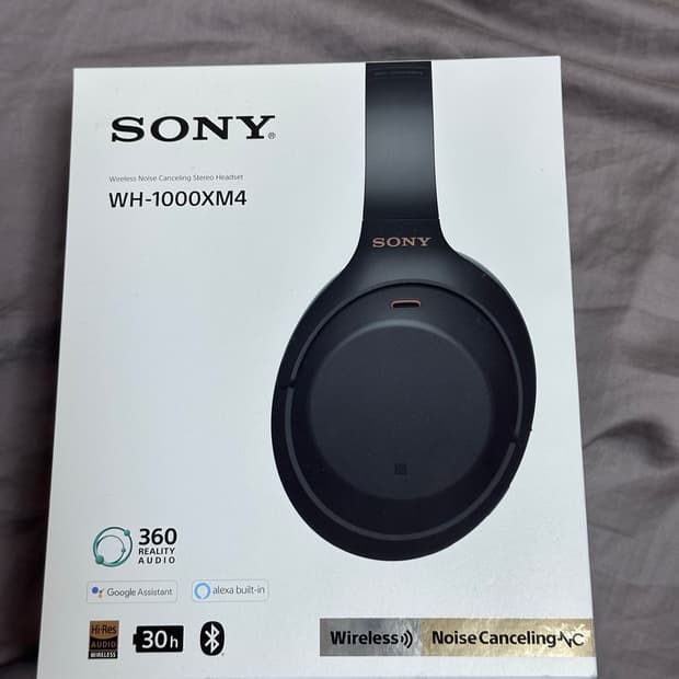 소니 헤드셋 wh1000xm4 블랙