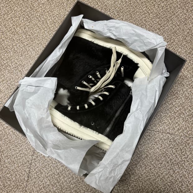 릭오웬스 릭컨 라몬즈 송치 24SS 43 size