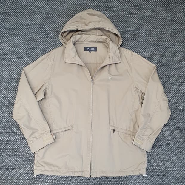 헤지스 간절기 면자켓 남자105