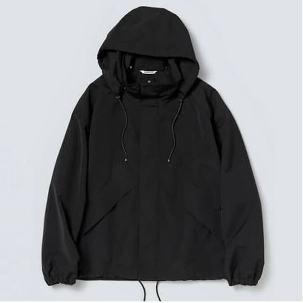 오라리 울 맥스 캔버스 후디드 블루종 5