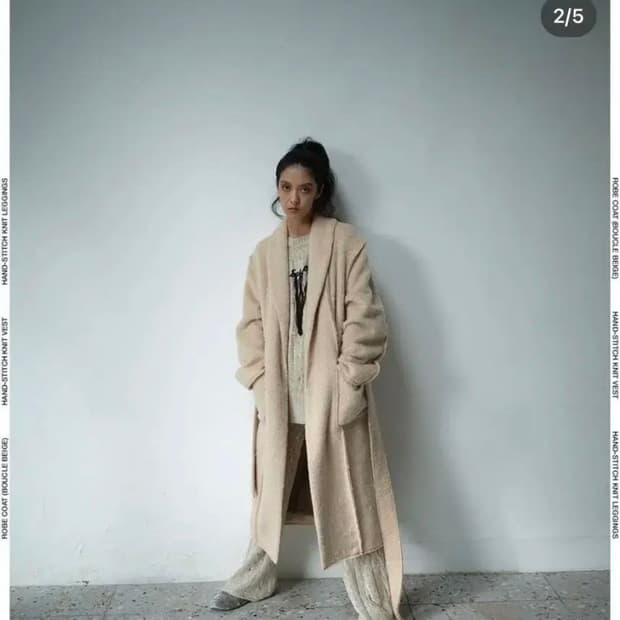 seo 에스이오 부클레 로브 코트