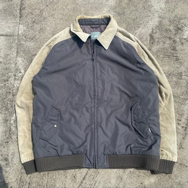 stussy) 스투시 90s 골덴 블루종 자켓