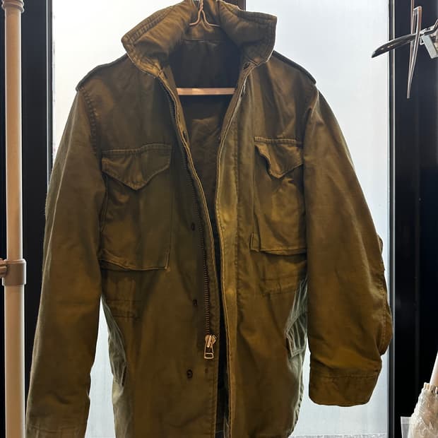 serval 황동 지퍼 3세대 m65 필드자켓 L-R