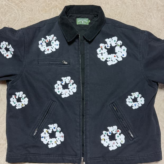 데님티어스 라인스톤 자켓