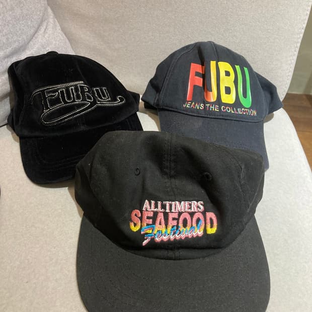 빈티지 모자 모음 fubu