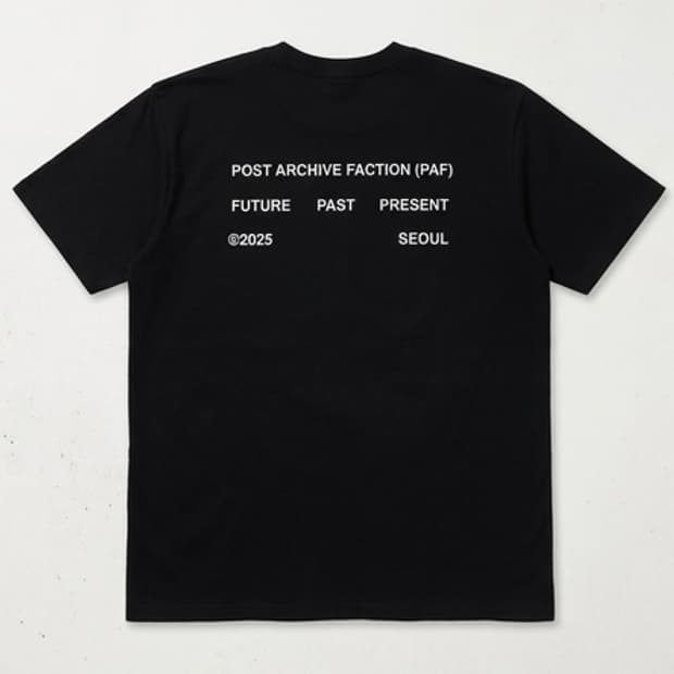 PAF 파프 2025 수비니어 티셔츠 라지 souvenir L