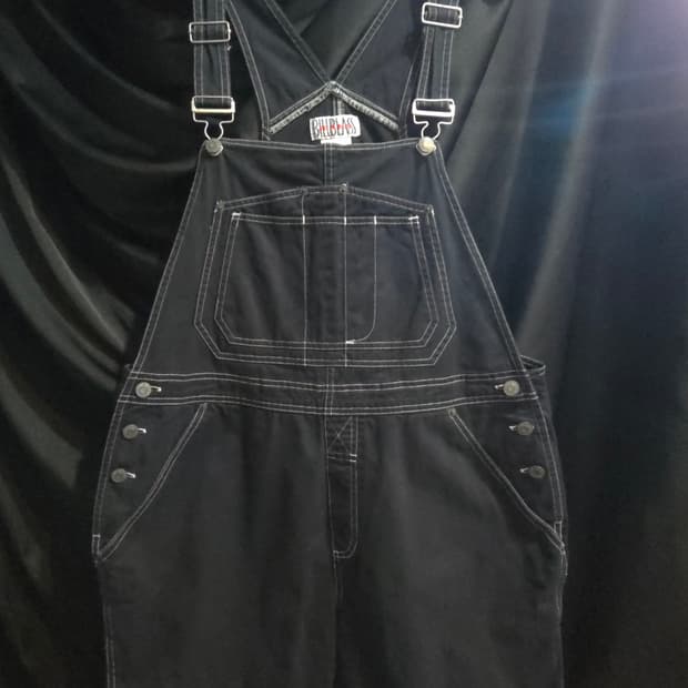 90's Bill Blass 빌블래스 반바지 점프수트 멜빵바지