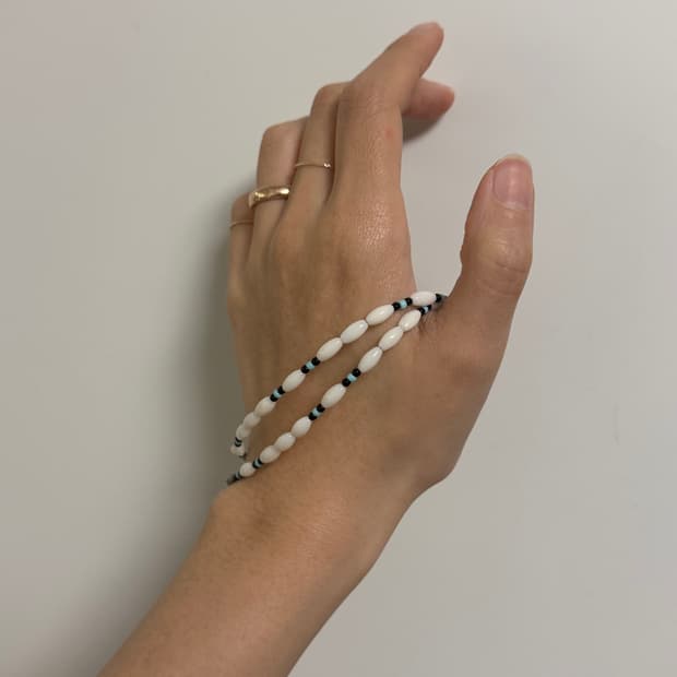 Seashell Necklace - Sky Blue