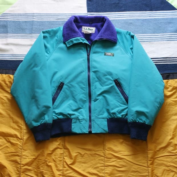 엘엘빈 80s 웜업 자켓