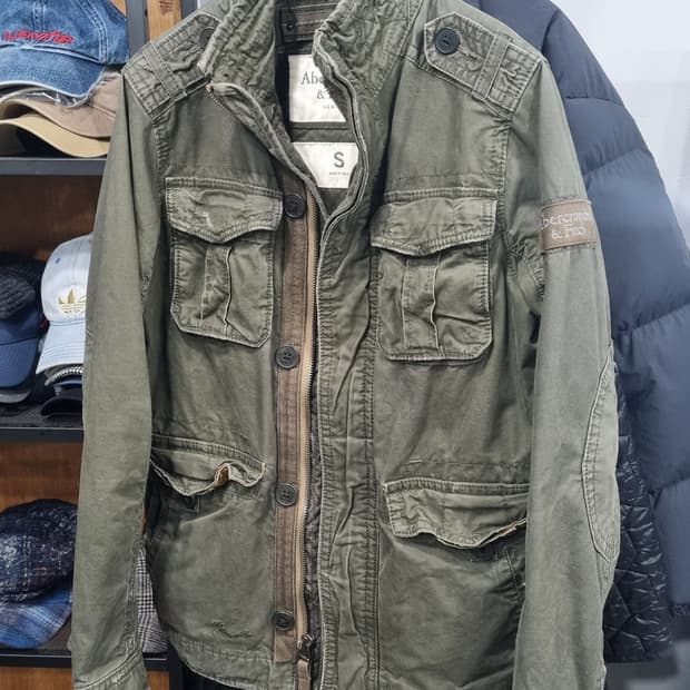 아베크롬비 빈티지 야상 자켓 국내95(가슴단면52) 상태좋음