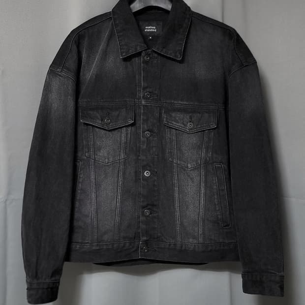 무신사스탠다드 엑스트라 오버사이즈 데님자켓 M