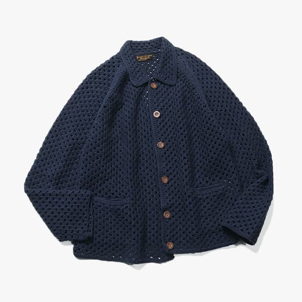 J.S HOMESTEAD - CROCHE CARDIGAN