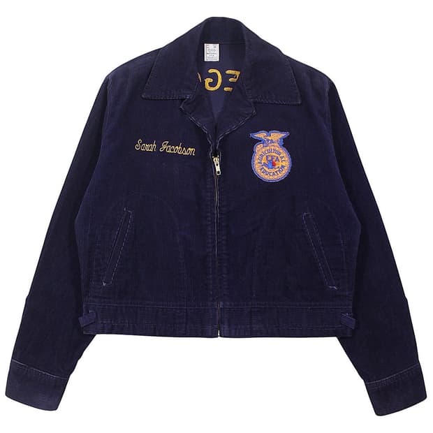 1980s FFA Lot.103 코듀로이 자켓 빈티지