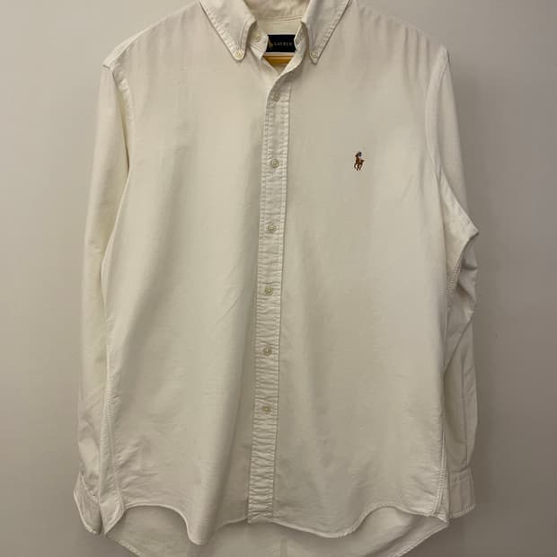 Ralph Lauren 클래식 화이트 옥스포드 셔츠