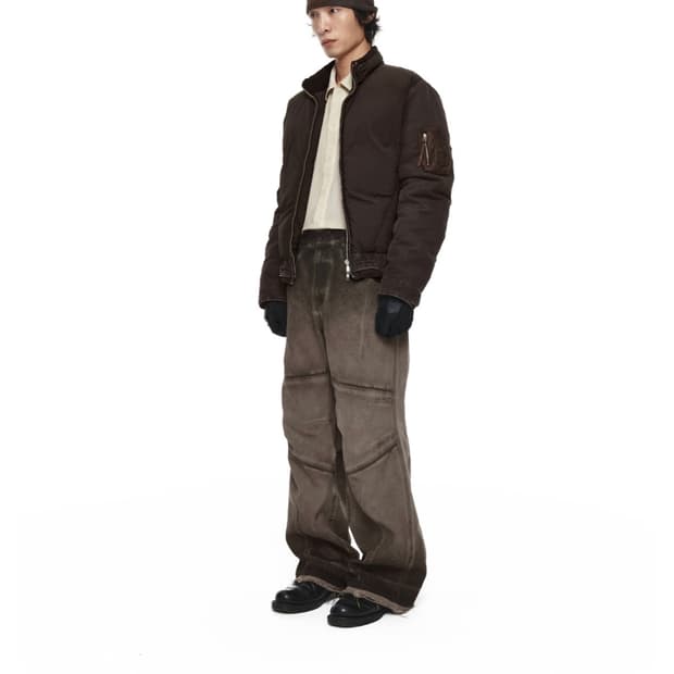 Xlim EP.8 01 TROUSERS WASHED BROWN 