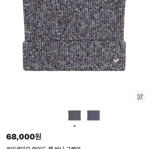 코이세이오 와이드 캣 비니 그레이