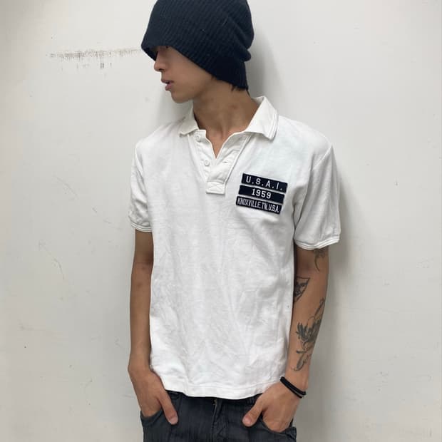 (ALPHA INDUSTRIES)Y2K Patchwork Detail W