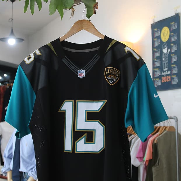 (착용컷) 나이키 NFL 잭슨빌 재규어 져지 (남성용 105-107)