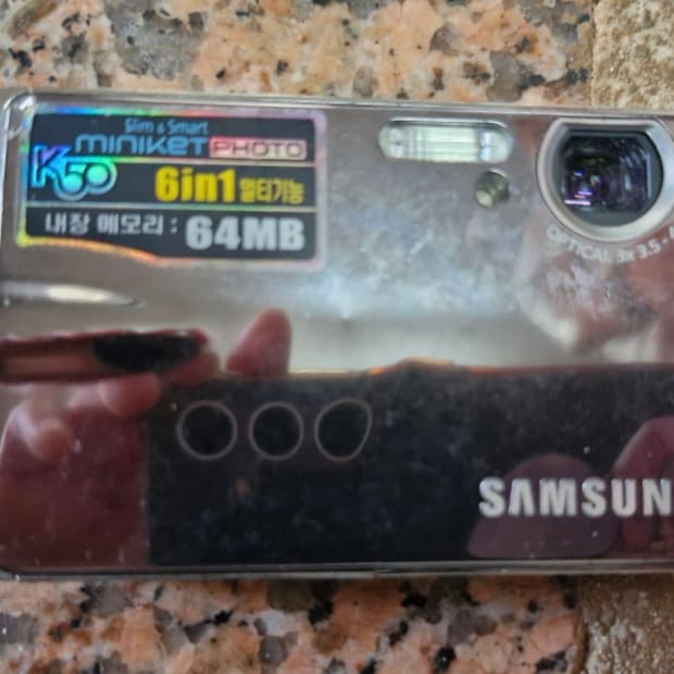삼성 미니켓 빈티지 디카 디지털 카메라