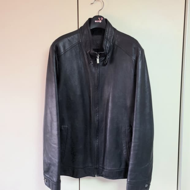 [100-105] 올젠 양가죽 싱글 레더 자켓