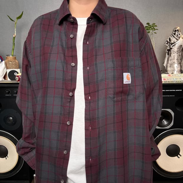 칼하트 체크셔츠