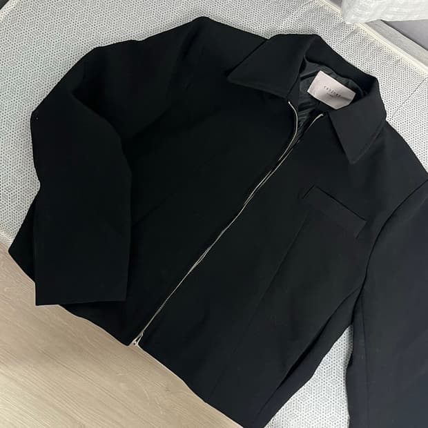 미니멀 블랙 자켓