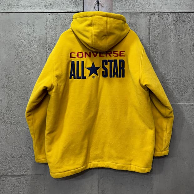 컨버스 올스타 일본판 후리스 후드 집업 (L)  