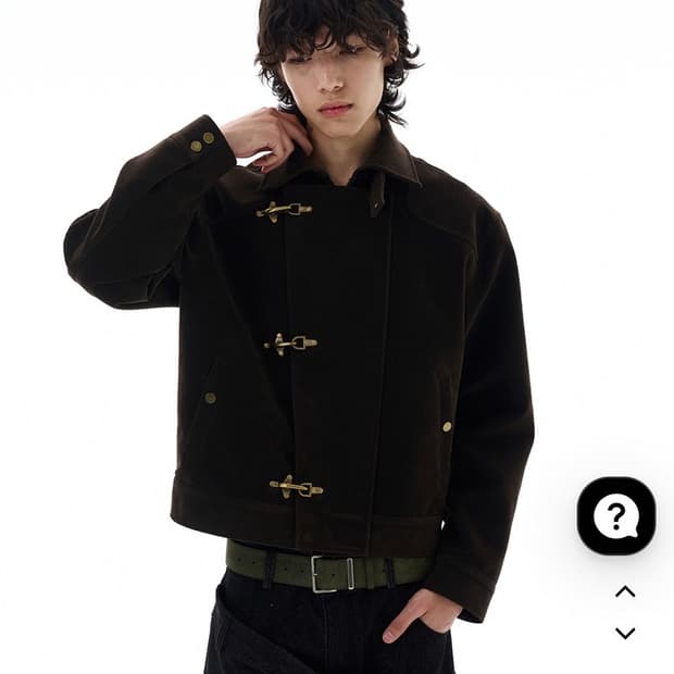 Vintage Toggle Short Jacket