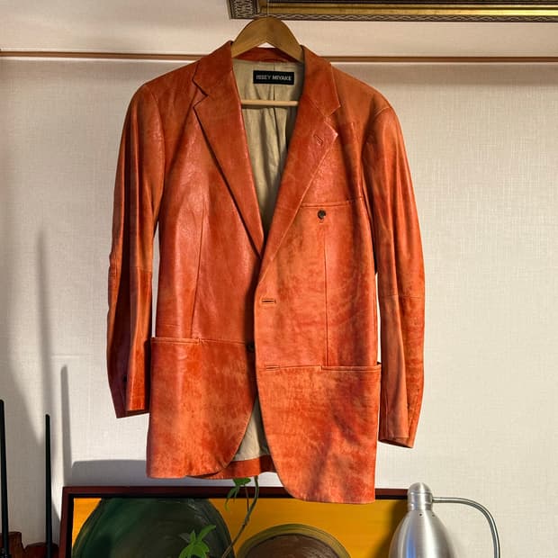 이세이미야케 양가죽 자켓