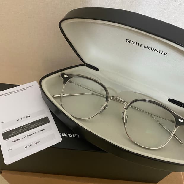 젠틀몬스터 알리오x gd1 그레이 alio 마블컬러