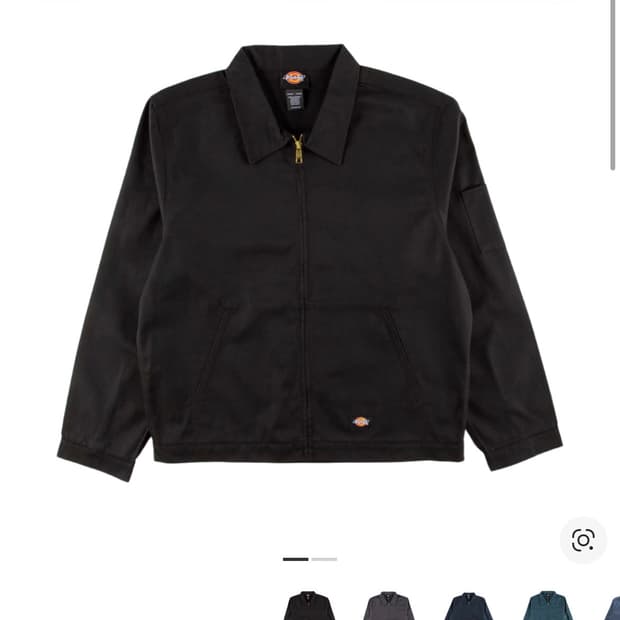 디키즈 언라인드 아이젠하워 레귤러 블랙