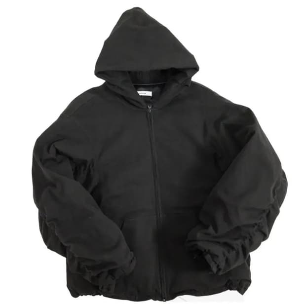 논노드 몰스킨 셔링 봄버 블랙 (1사이즈)